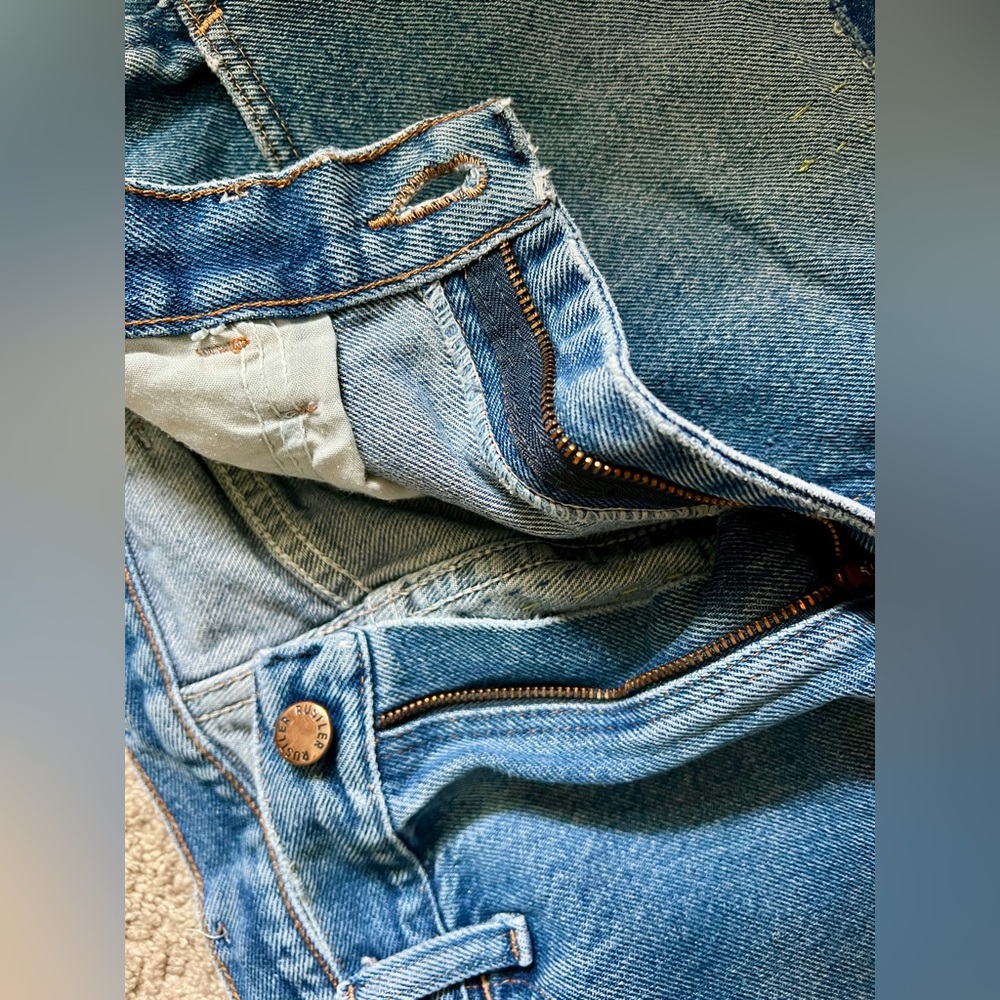 Floral Upcycled Patchwork Denim - Picture 13 of 16